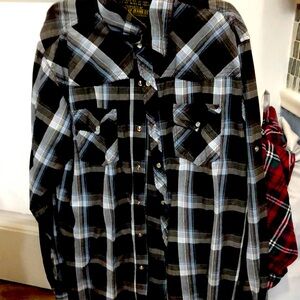Red Snap Jean (Flannels)